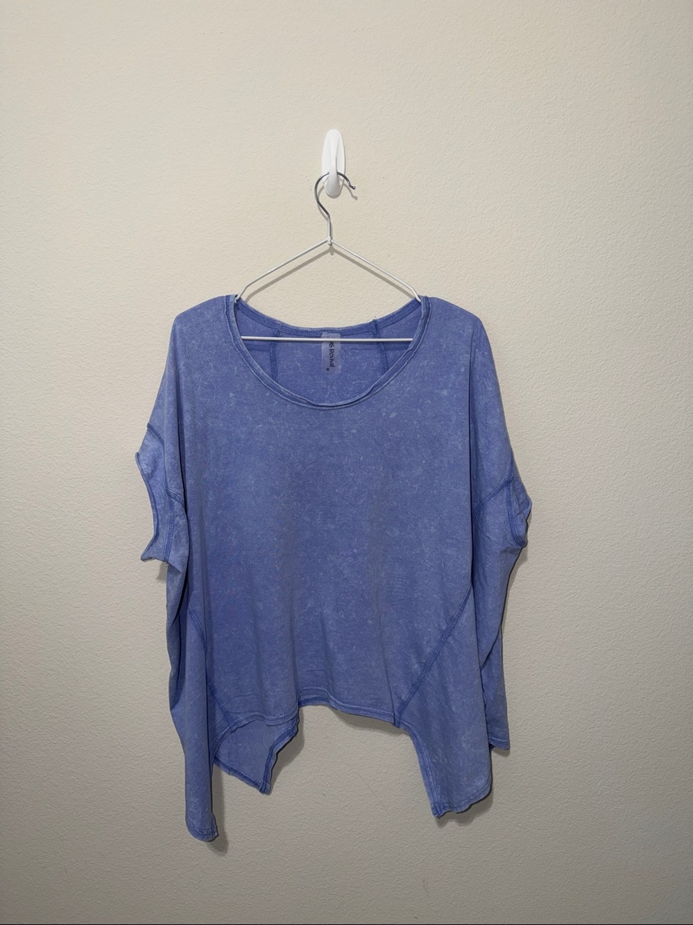 AS Revival  White Women's Relaxed Short Sleeve Top SU09